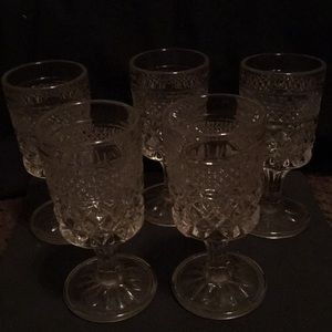 Crystal glasses